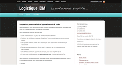 Desktop Screenshot of logistiqueicm.com